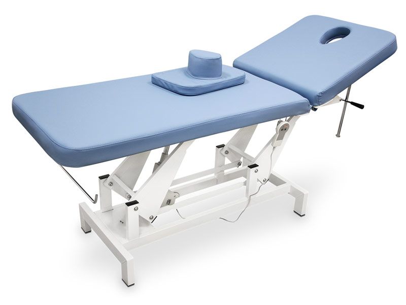 Lettino elettrico BASIC Compact Quirumed - Blue