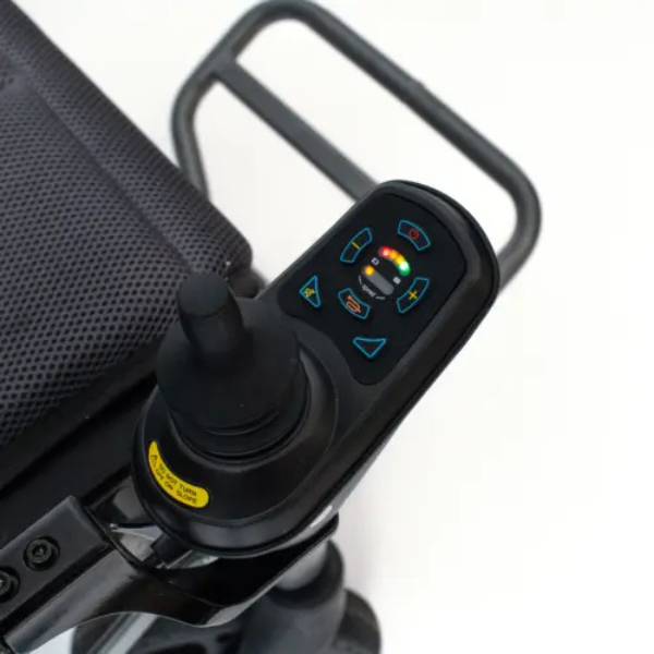 Carrozzina eFOLDi NAVIGATOR Allmobility vista laterale