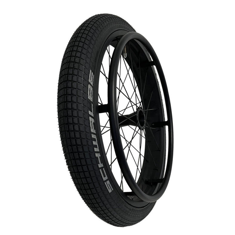 Ruota Voyager Fat 24" 55-507 12 mm SX Omega Ausili 06155044