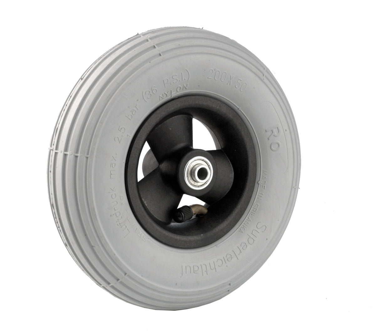Ruota anteriore Allmobility RIRU 185x45 PN pneumatica 185x45 mm