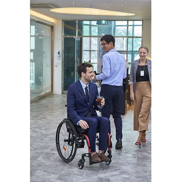 Propulsore per carrozzina SIMPLY TO DO Allmobility vista laterale