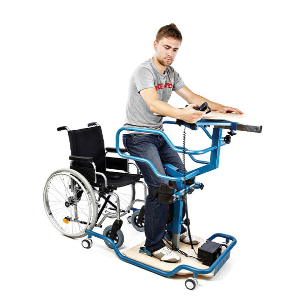 EASY LIFTER Allmobility trasferimento dalla carrozzina alla posizione eretta