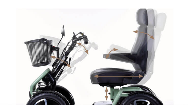 Sterling S800 by Scoozy – seduta regolabile per comfort personalizzato