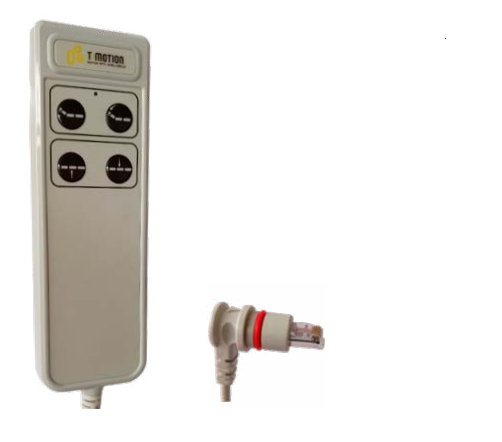 02122001 Telecomando 4 tasti - spina din per letto TMOTION